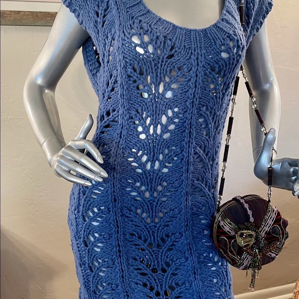 Sweater Dress Blue